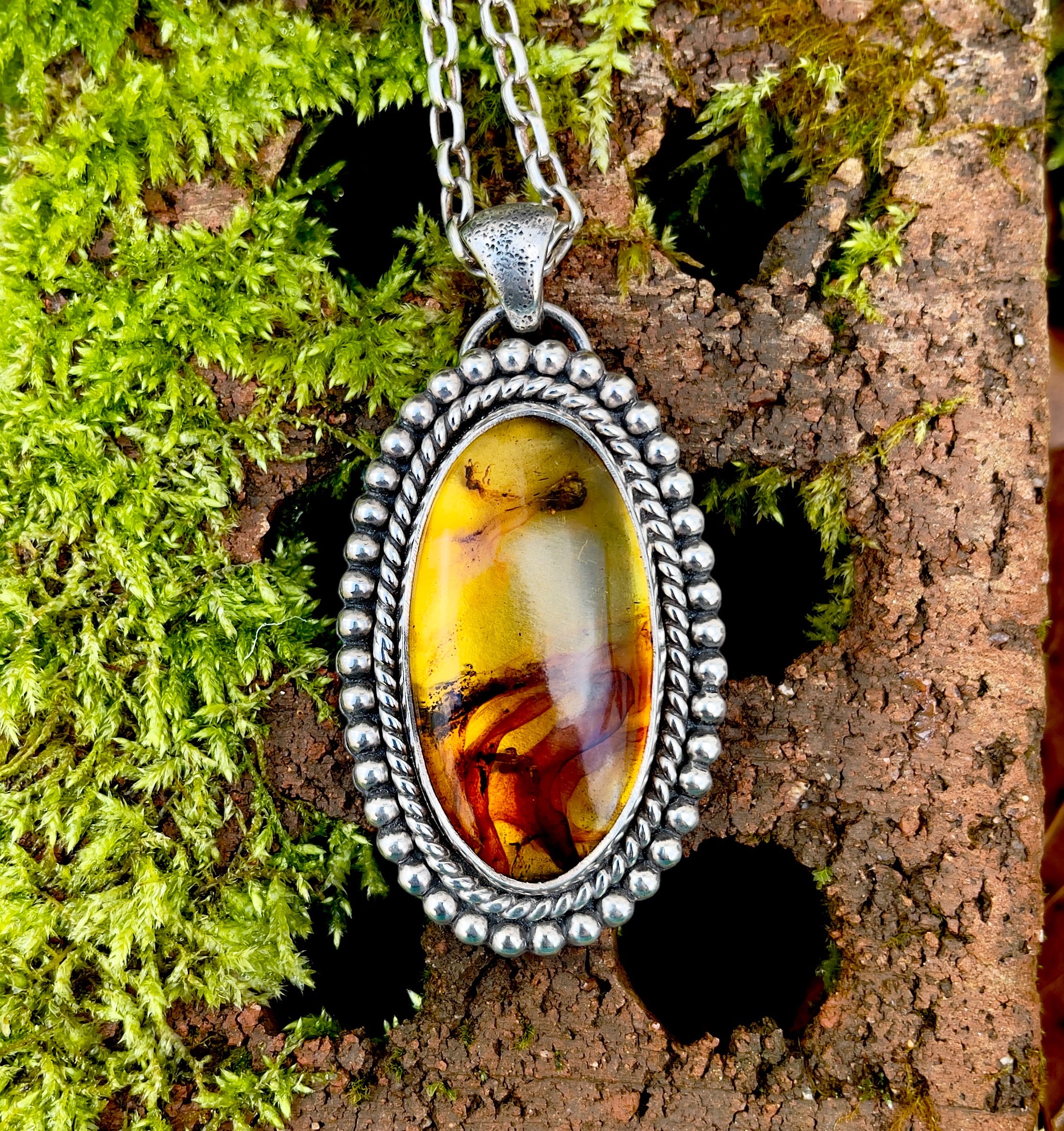 Amber Statement Necklace