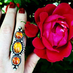 Amber Statement Ring