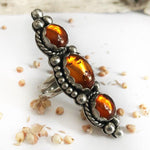 Amber Statement Ring