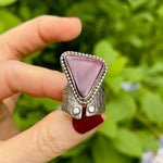 Purple Spiny Oyster Ring Size 8.75