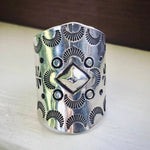 Sterling Silver Shield Maiden Ring I